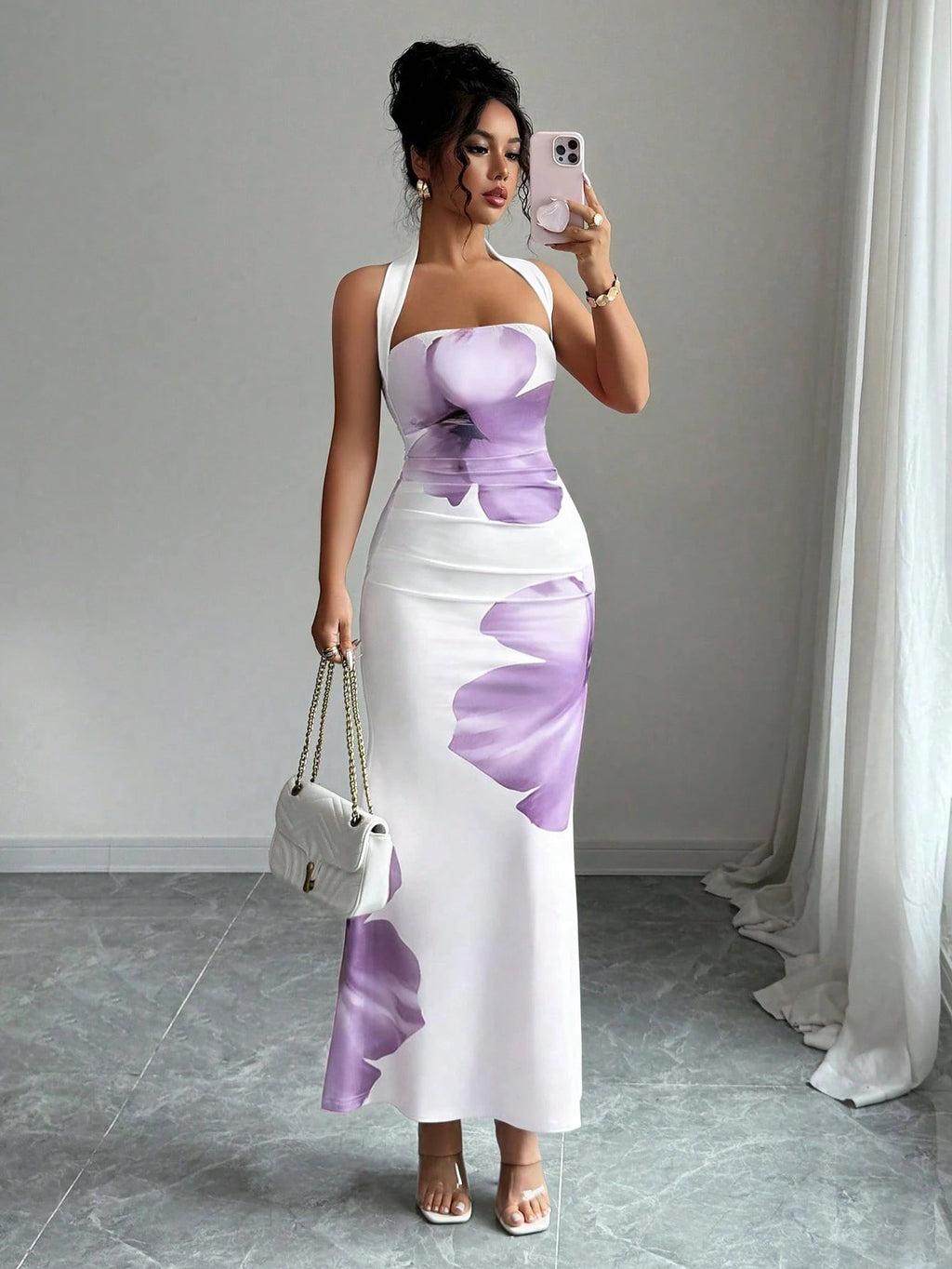 2026 New Printed Bodycon Dress