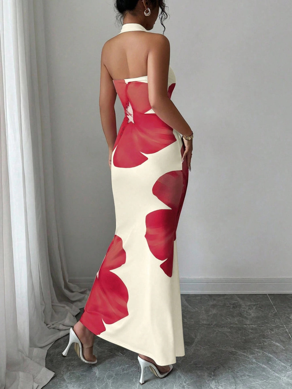 2026 New Printed Bodycon Dress