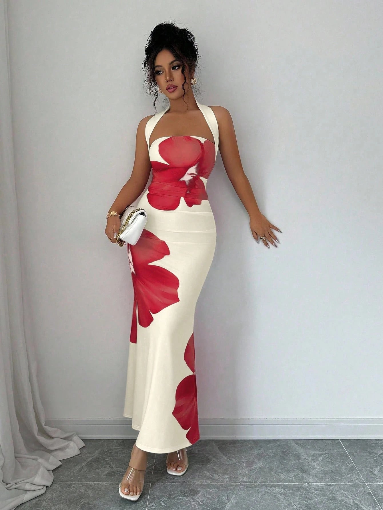 2026 New Printed Bodycon Dress