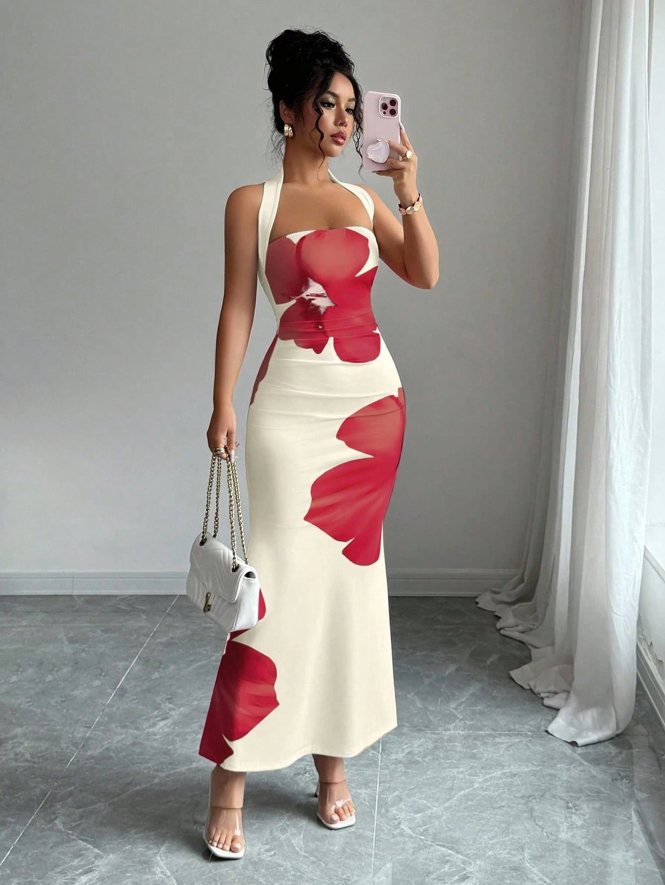 2026 New Printed Bodycon Dress