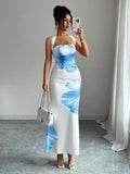 2026 New Printed Bodycon Dress