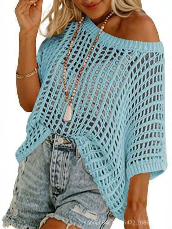 New Cutout Knit Top