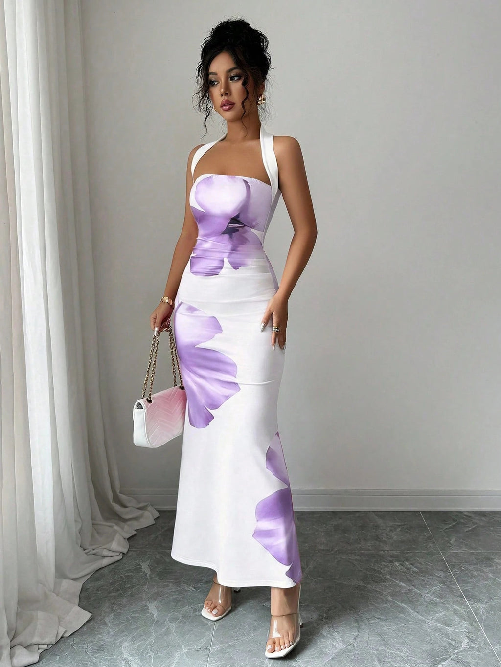 2026 New Printed Bodycon Dress